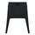 Karrige me krahë Sleek HM6370.02, polipropilen, 68x63x82.5cm, e zezë