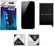 Mbrojtës ekrani GrizzGlass Matte SecretGlass për Vivo Pad5 Pro, xham privatësie, matte, i zi
