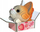 Puzzle 3D Eugy Cat Pumpkin, 27 copa, ekologjik, shumëngjyrësh