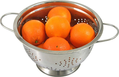 Kullesë metalike KingHoff, çelik inox, 24cm, argjendtë