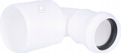 Bërryl reduktues Onnline CHV261 PP HT, 50x32 90°, i bardhë