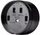 Комплет индустриски приклучок Лирегус RS Socket, 380V, 25A, црвена