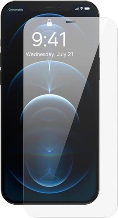 Xham mbrojtës për iPhone 12 Pro Max, tempered glass, 9H, transparent