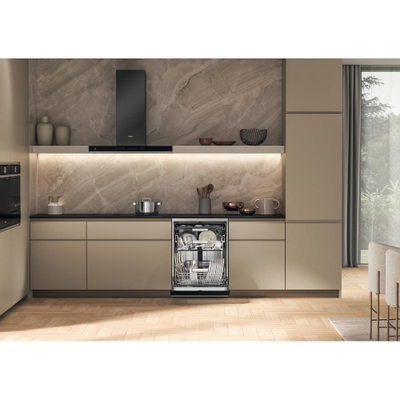 Lavastovilje Whirlpool W7F HS41 X, 15 sete, klasa C, inoks