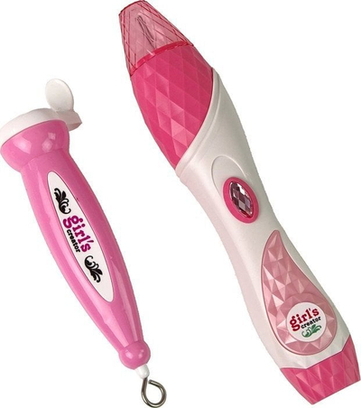 Set për gërshetim flokësh Leantoys, me rruaza, për fëmijë, shumëngjyrësh