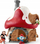 Set loje Schleich Shpia e Smurf-save, me 2 figura, shumëngjyrësh