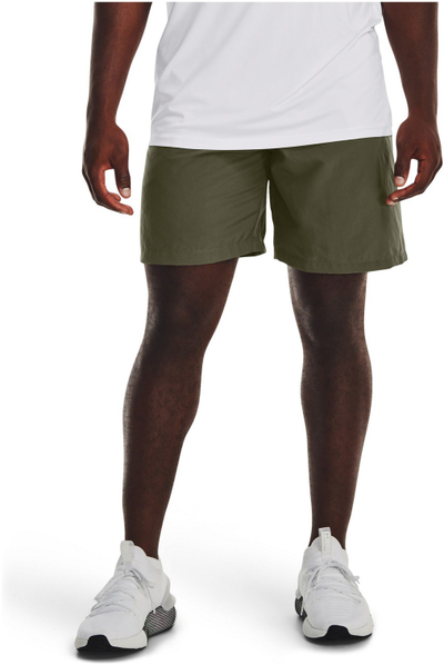 Pantallona të shkurtra sportive Under Armour Armour Woven Graphic për meshkuj, poliester, jeshile