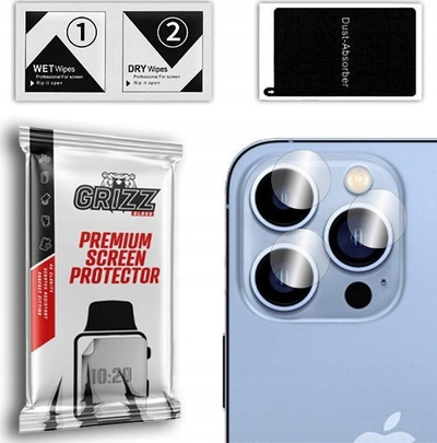 Mbrojtës kamere GrizzGlass HybridGlass për vivo V27 Pro, set 2 copë, transparent