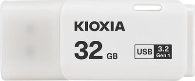 USB Kioxia TransMemory U301, 32GB, USB 3.2, e bardhë