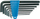 Set çelësash Stanley (STMT92619-8), L 1.5-10mm, 9 copë