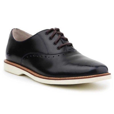 Женски обувки Lacoste Rene Prep 2 SRW W 7-28SRW1147120, кожа, црни