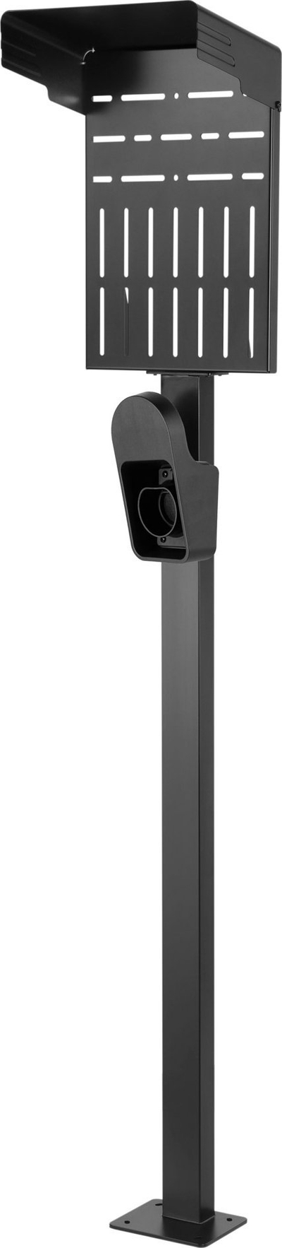 Stendë për wallbox InLine Universal, mbajtës kabllo karikimi, e zezë