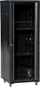 Kabinë rrjeti dyshemeje Q-LANTEC 19", 24U, 600x800 mm, e zezë