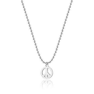 Qafore për femra S'Agapõ Peace Smile SSM002, e argjendtë