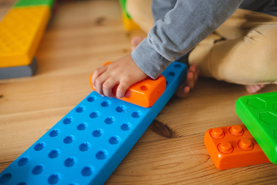 Set blloqesh edukative Marioinex Blocks Educational Platform Bricks, 28 pjesë, mban deri 50 kg, shumëngjyrësh