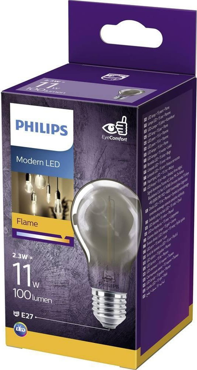 Llambë LED Philips 75963600, E27, 2.3W 136 lumen, dritë e ngrohtë e bardhë