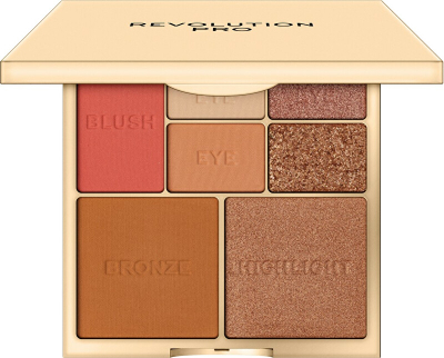 Paletë për fytyrë Revolution PRO Light-Medium True Love, 12 g