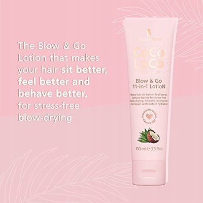 Locion për flokë Lee Stafford Coco Loco Blow and Go 11 në 1, 100 ml