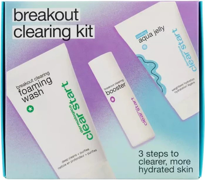 Set për fytyrë Dermalogica Breakout Clearing Kit, 3 copë, për lëkurë me akne
