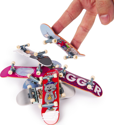 Set fingerboard Tech Deck Paris 2024 Competition Legends, 8 copë, me aksesorë, shumëngjyrësh
