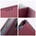 Kabullë mbrojtëse Smart Magneto për Motorola G55 5G, me funksion portofol, e kuqe burgundy
