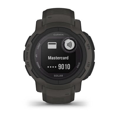 Ora inteligjente Garmin Instinct 2 Plus Solar, 45mm, GPS, grafit