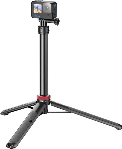Tripod edhe selfie stick Ulanzi Go Quick II Tall, 140 cm, pllakë magnetike me heqje të shpejtë, i zi