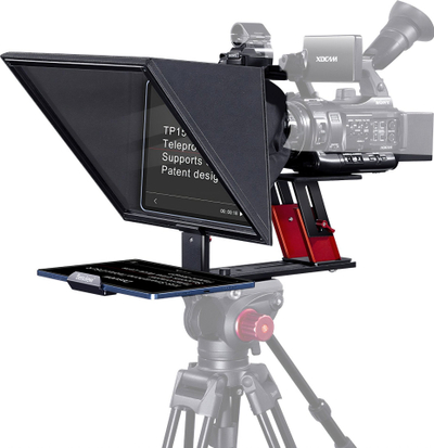 Teleprompter Desview TP150 për kamera DSLR dhe mirrorless, për tablet deri 15.3\", i zi