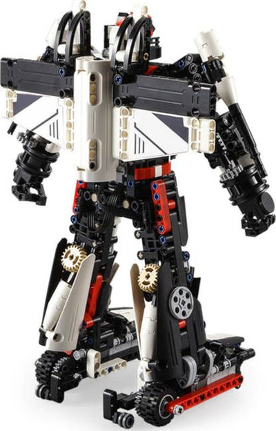 Set për ndërtim CaDA F15 Eaglebot C51030W, 917 copa, 2 në 1, bardh e zi