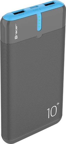 Power bank Tracer EnerGo 47514, 10000mAh, 37W, gri blu