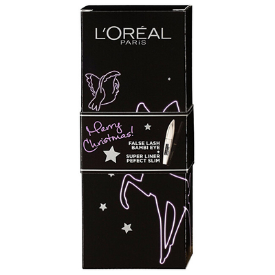 Set kozmetik L´Oréal Paris False Lash Bambi Eye, maskarë 8,9 ml & penel për sy
