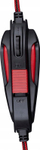 Kufje gaming No Fear Headphones, 40mm, LED, të kuqe