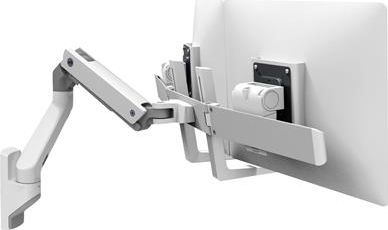 Krah monitori Ergotron HX, për 2 ekrane LCD, i bardhë