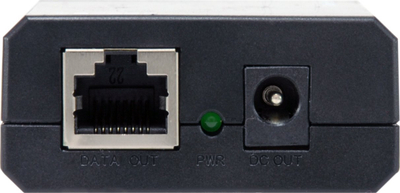 Ndarës PoE LevelOne Gigabit IEEE802.3bt, 12V 24V, ngjyrë e zezë