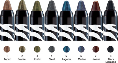 Laps sysh Sisley Phyto Eye Twist 4 Steel, waterproof, 1.5g, gri metalik