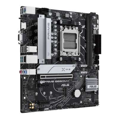 Pllakë amë ASUS PRIME B650M-K, AM5, DDR5, Micro ATX, e zezë