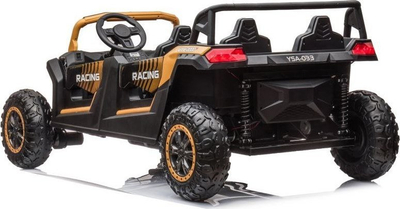 Makinë me bateri për kalamaj LEAN CARS Buggy A033, 4x4, 24V, ngjyrë ari