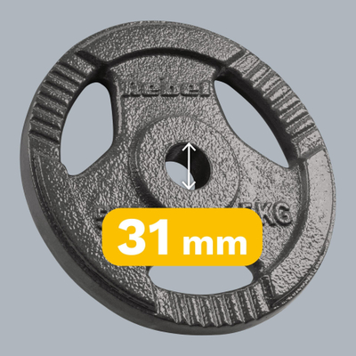 Set peshash prej gize Rebel RBA-2134, 4x5kg 20kg, vrimë 31mm, me doreza