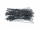 Lidhëse kabllosh Topex 44E983, 7.6mm x 500mm, 75 copë, të zeza