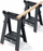 Set mbajtëse pune Tech Stand, 77cm, 2 copë, të zeza