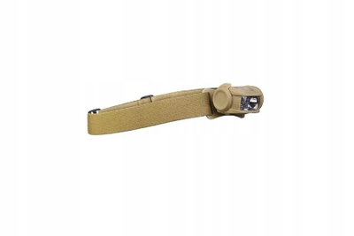 Fener koke Mil-Tec LED, 65 lm, 4 ngjyra, coyote