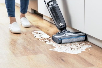 Fshesë vertikale Bissell CrossWave 3639N, pa kabllo, larëse, gri
