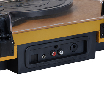 Gramafon Denver VPL-230LW, Bluetooth, USB për regjistrim, dru i çelët