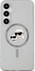 Mbrojtëse telefoni Karl Lagerfeld MagSafe për Samsung Galaxy S25, transparente