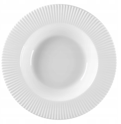 Pjatë e thellë RAK Spectra, 31 cm, porcelan, ngjyrë bone
