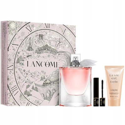 Set dhurate Lancôme La Vie Est Belle, EDP 100 ml, krem trupi 50 ml, me maskara