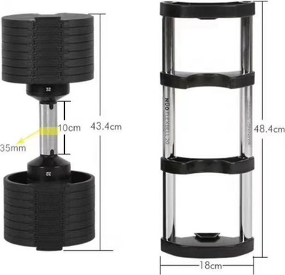 Подеслива тег Weight Master Spin, 2.5 32kg, црна