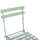Set tavoline ngrënieje 3-pjesësh Cappuccino D60×72 cm (HM5527.03)
