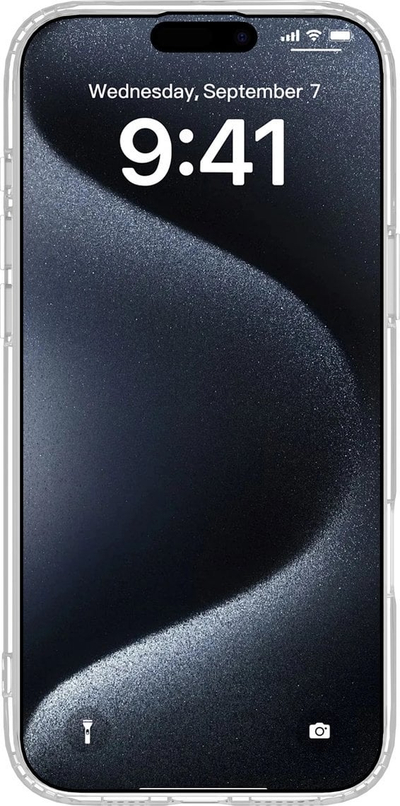 Futrollë Just Must për Apple iPhone 16 Pro Max, transparente, me USB flash drive