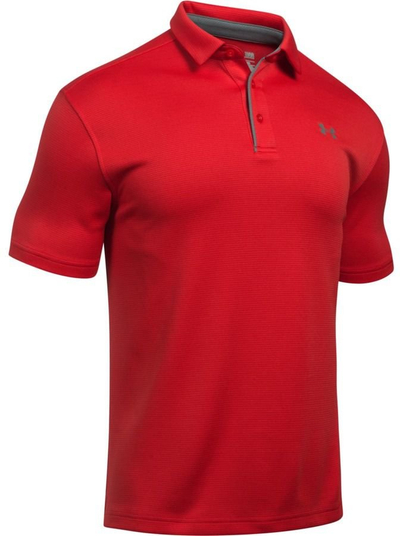 Bluzë Under Armor Tech Polo, M, e kuqe
